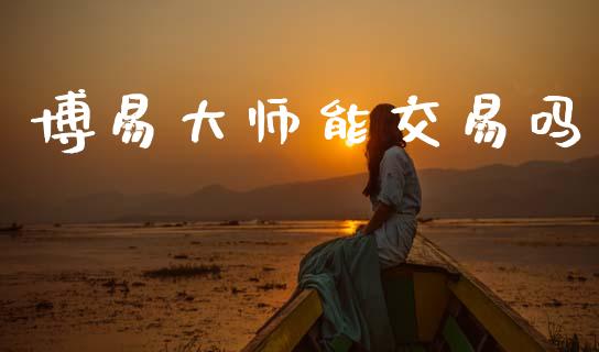 博易大师能交易吗_https://m.fansifence.com_个股行情_第1张