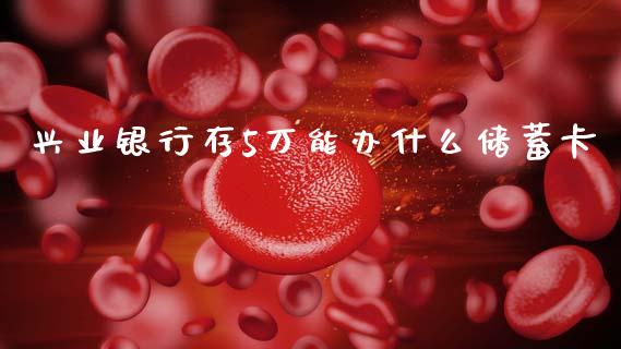 兴业银行存5万能办什么储蓄卡_https://m.fansifence.com_公募基金_第1张