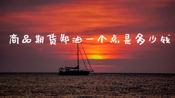 商品期货郑油一个点是多少钱_https://m.fansifence.com_消费金融_第1张