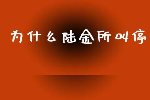 为什么陆金所叫停_https://m.fansifence.com_贵金属行情_第1张