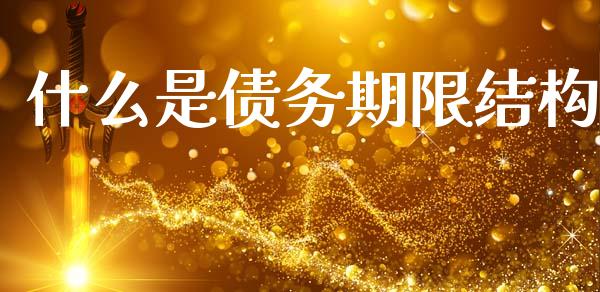 什么是债务期限结构_https://m.fansifence.com_贵金属行情_第1张