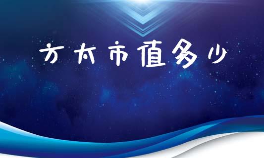 方太市值多少_https://m.fansifence.com_公募基金_第1张
