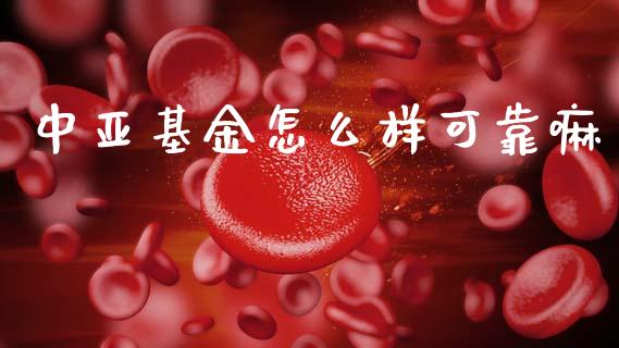 中亚基金怎么样可靠嘛_https://m.fansifence.com_消费金融_第1张