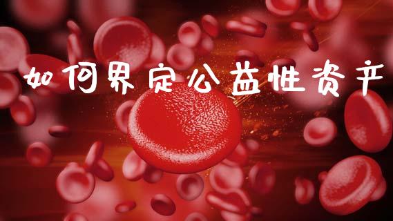 如何界定公益性资产_https://m.fansifence.com_贵金属行情_第1张