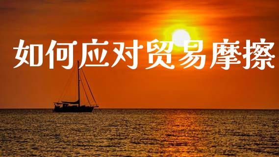 如何应对贸易摩擦_https://m.fansifence.com_消费金融_第1张