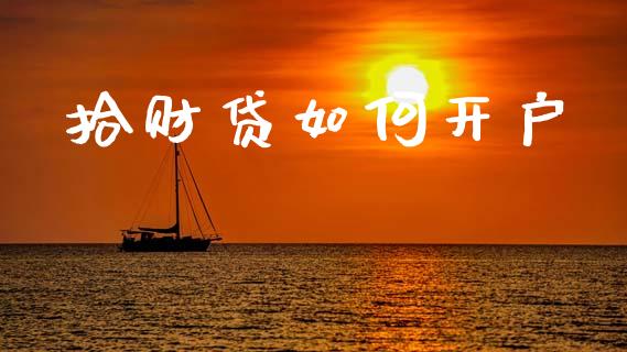 拾财贷如何开户_https://m.fansifence.com_消费金融_第1张