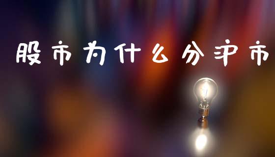 股市为什么分沪市_https://m.fansifence.com_消费金融_第1张