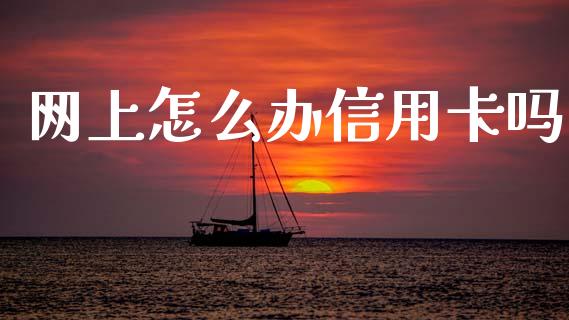 网上怎么办信用卡吗_https://m.fansifence.com_消费金融_第1张