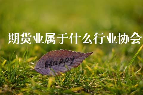 期货业属于什么行业协会_https://m.fansifence.com_消费金融_第1张