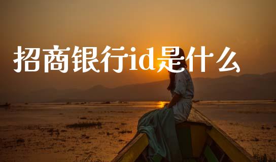 招商银行id是什么_https://m.fansifence.com_个股行情_第1张