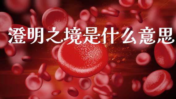 澄明之境是什么意思_https://m.fansifence.com_公募基金_第1张