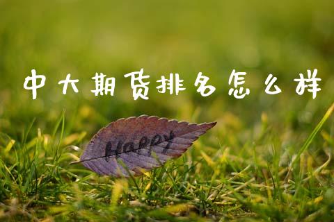 中大期货排名怎么样_https://m.fansifence.com_消费金融_第1张