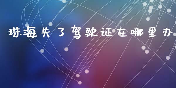 珠海失了驾驶证在哪里办_https://m.fansifence.com_公募基金_第1张