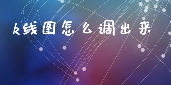 k线图怎么调出来_https://m.fansifence.com_贵金属行情_第1张