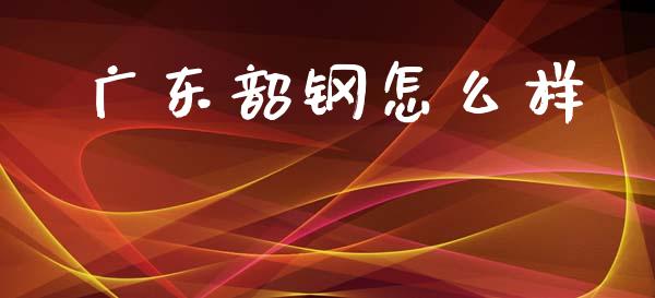 广东韶钢怎么样_https://m.fansifence.com_贵金属行情_第1张