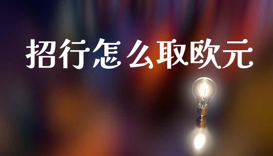 招行怎么取欧元_https://m.fansifence.com_公募基金_第1张
