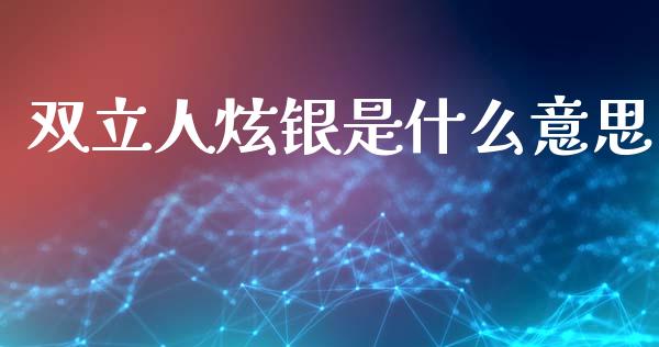 双立人炫银是什么意思_https://m.fansifence.com_消费金融_第1张
