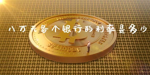 八万元各个银行的利率是多少_https://m.fansifence.com_贵金属行情_第1张