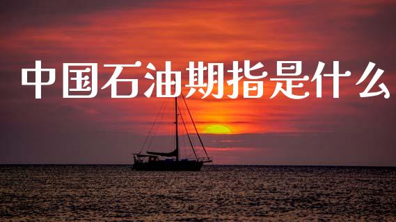 中国石油期指是什么_https://m.fansifence.com_贵金属行情_第1张