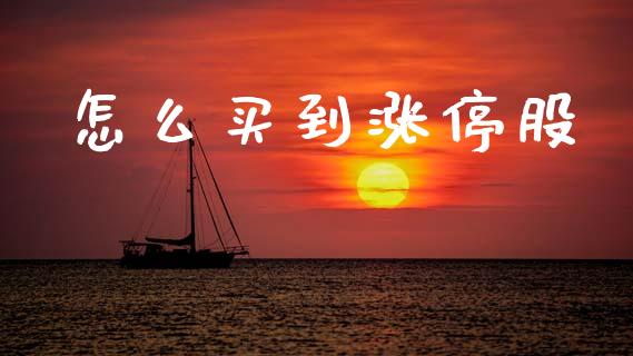 怎么买到涨停股_https://m.fansifence.com_贵金属行情_第1张