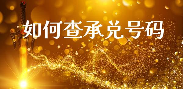 如何查承兑号码_https://m.fansifence.com_消费金融_第1张