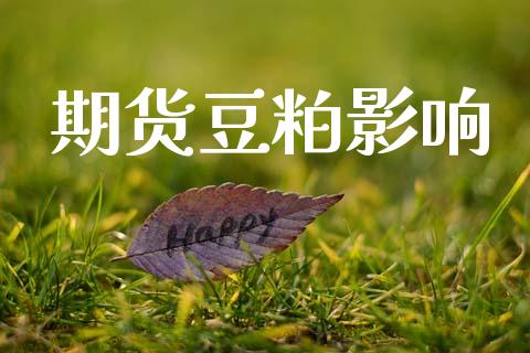 期货豆粕影响_https://m.fansifence.com_消费金融_第1张