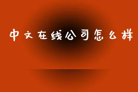 中文在线公司怎么样_https://m.fansifence.com_消费金融_第1张