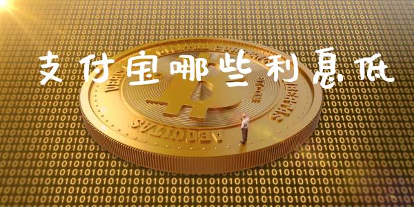 支付宝哪些利息低_https://m.fansifence.com_个股行情_第1张