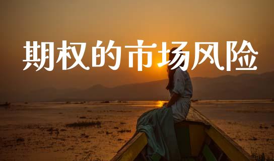 期权的市场风险_https://m.fansifence.com_公募基金_第1张