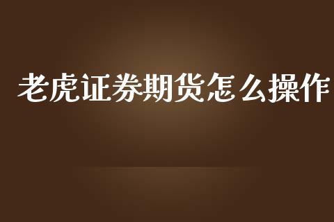 老虎证券期货怎么操作_https://m.fansifence.com_消费金融_第1张