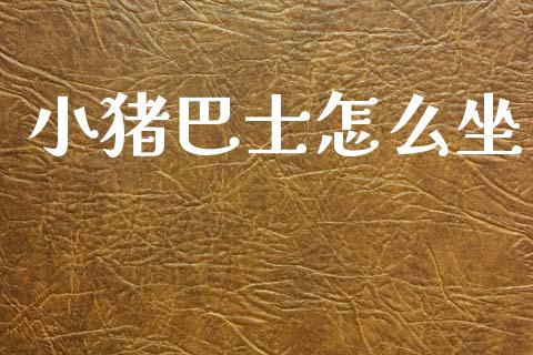 小猪巴士怎么坐_https://m.fansifence.com_贵金属行情_第1张