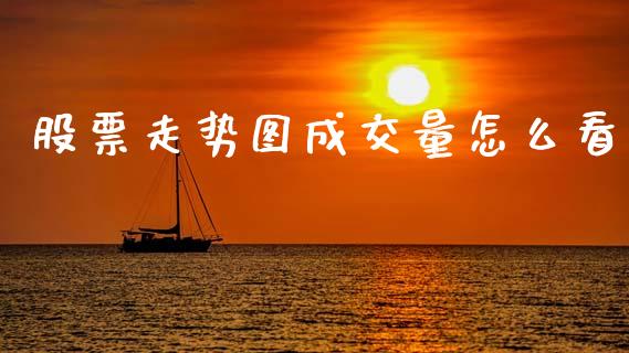 股票走势图成交量怎么看_https://m.fansifence.com_个股行情_第1张