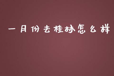 一月份去桂林怎么样_https://m.fansifence.com_贵金属行情_第1张