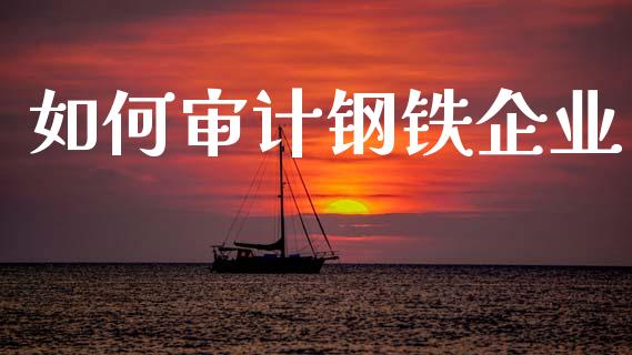如何审计钢铁企业_https://m.fansifence.com_个股行情_第1张