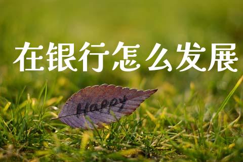 在银行怎么发展_https://m.fansifence.com_贵金属行情_第1张