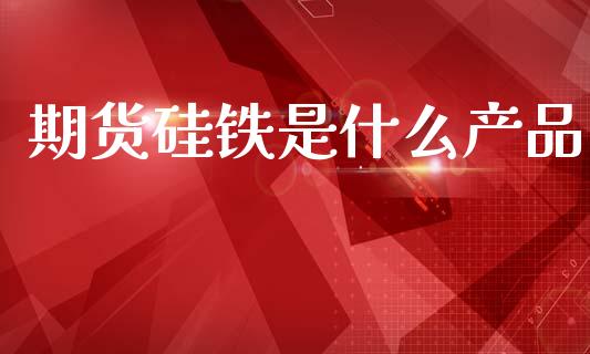 期货硅铁是什么产品_https://m.fansifence.com_消费金融_第1张