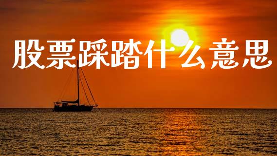 股票踩踏什么意思_https://m.fansifence.com_个股行情_第1张