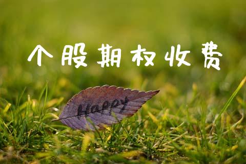 个股期权收费_https://m.fansifence.com_贵金属行情_第1张