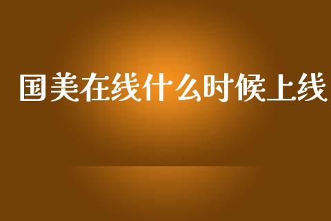 国美在线什么时候上线_https://m.fansifence.com_消费金融_第1张