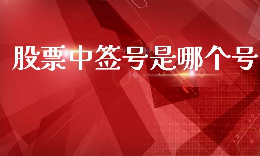 股票中签号是哪个号_https://m.fansifence.com_贵金属行情_第1张