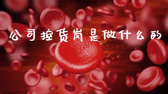 公司控货岗是做什么的_https://m.fansifence.com_公募基金_第1张