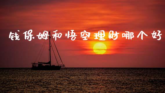钱保姆和悟空理财哪个好_https://m.fansifence.com_个股行情_第1张