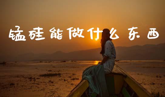 锰硅能做什么东西_https://m.fansifence.com_个股行情_第1张