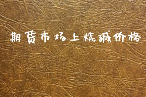 期货市场上烧碱价格_https://m.fansifence.com_贵金属行情_第1张