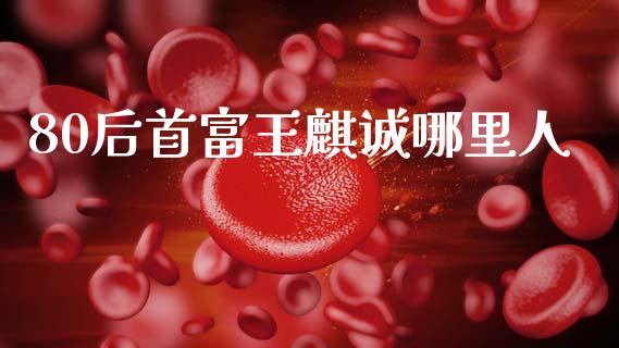 80后首富王麒诚哪里人_https://m.fansifence.com_公募基金_第1张