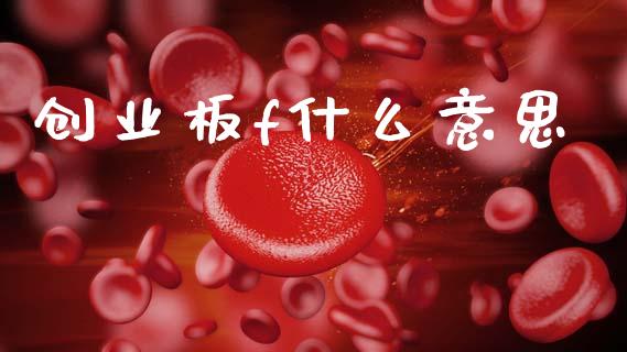创业板f什么意思_https://m.fansifence.com_贵金属行情_第1张