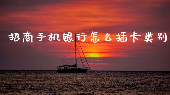 招商手机银行怎么插卡类别_https://m.fansifence.com_个股行情_第1张