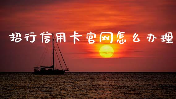 招行信用卡官网怎么办理_https://m.fansifence.com_公募基金_第1张