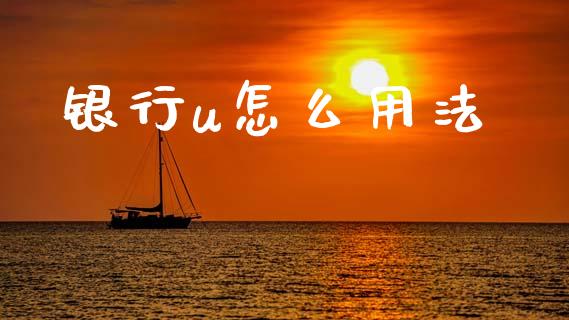 银行u怎么用法_https://m.fansifence.com_公募基金_第1张