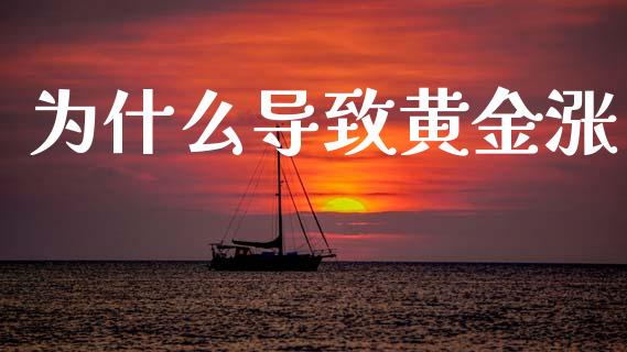 为什么导致黄金涨_https://m.fansifence.com_个股行情_第1张